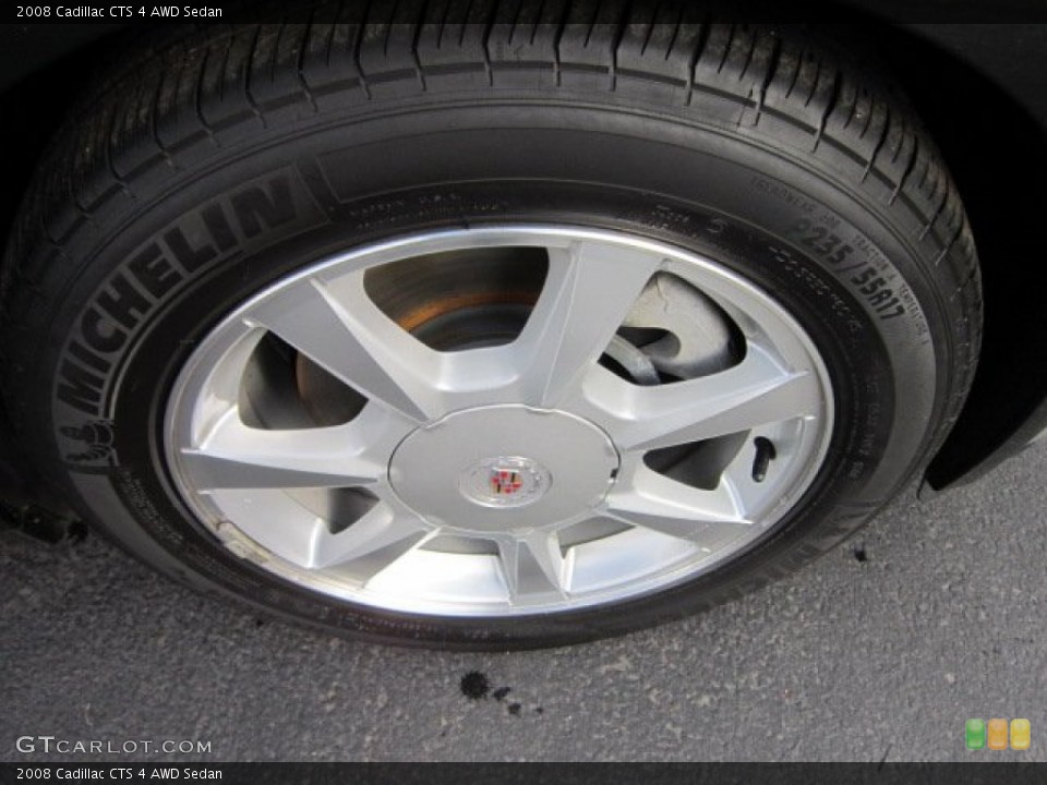 2008 Cadillac CTS 4 AWD Sedan Wheel and Tire Photo #56691882