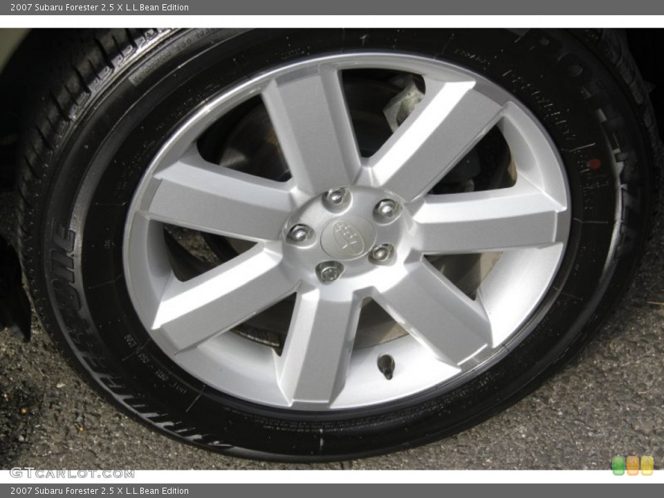 2007 Subaru Forester 2.5 X L.L.Bean Edition Wheel and Tire Photo #56692236
