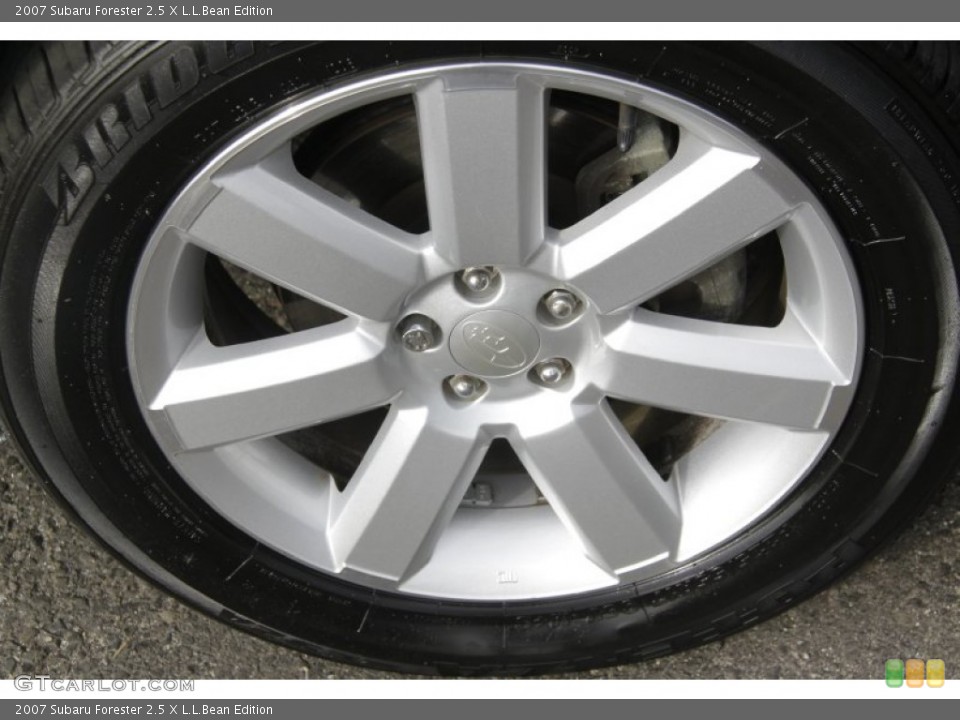 2007 Subaru Forester 2.5 X L.L.Bean Edition Wheel and Tire Photo #56692242