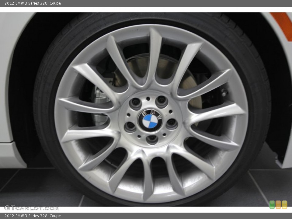 2012 BMW 3 Series 328i Coupe Wheel and Tire Photo #56697975