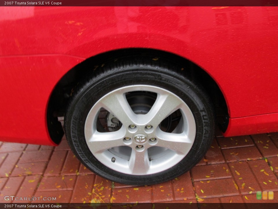 2007 Toyota Solara SLE V6 Coupe Wheel and Tire Photo #56699273