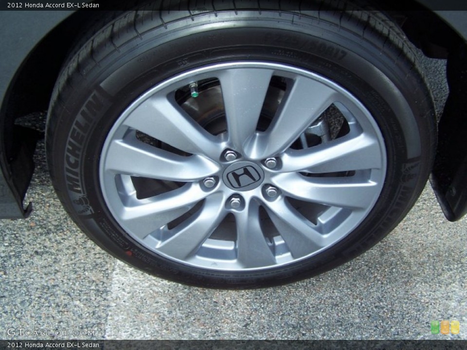 2012 Honda Accord EX-L Sedan Wheel and Tire Photo #56700473