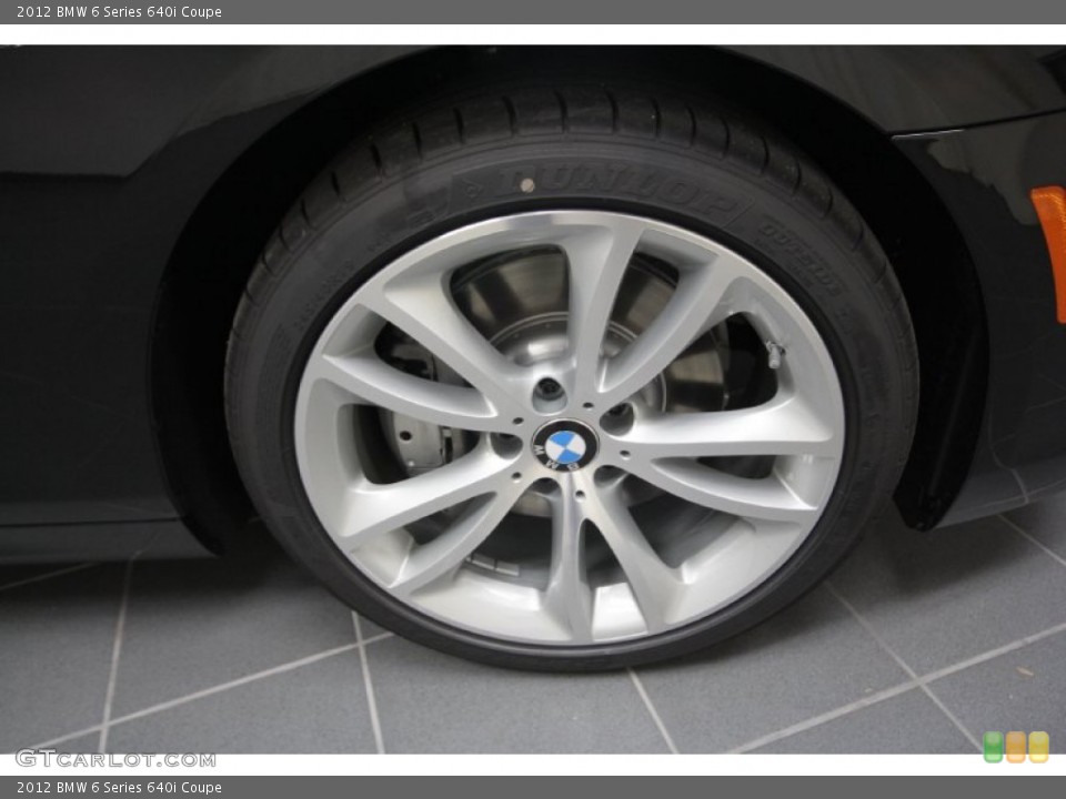 2012 BMW 6 Series 640i Coupe Wheel and Tire Photo #56705477