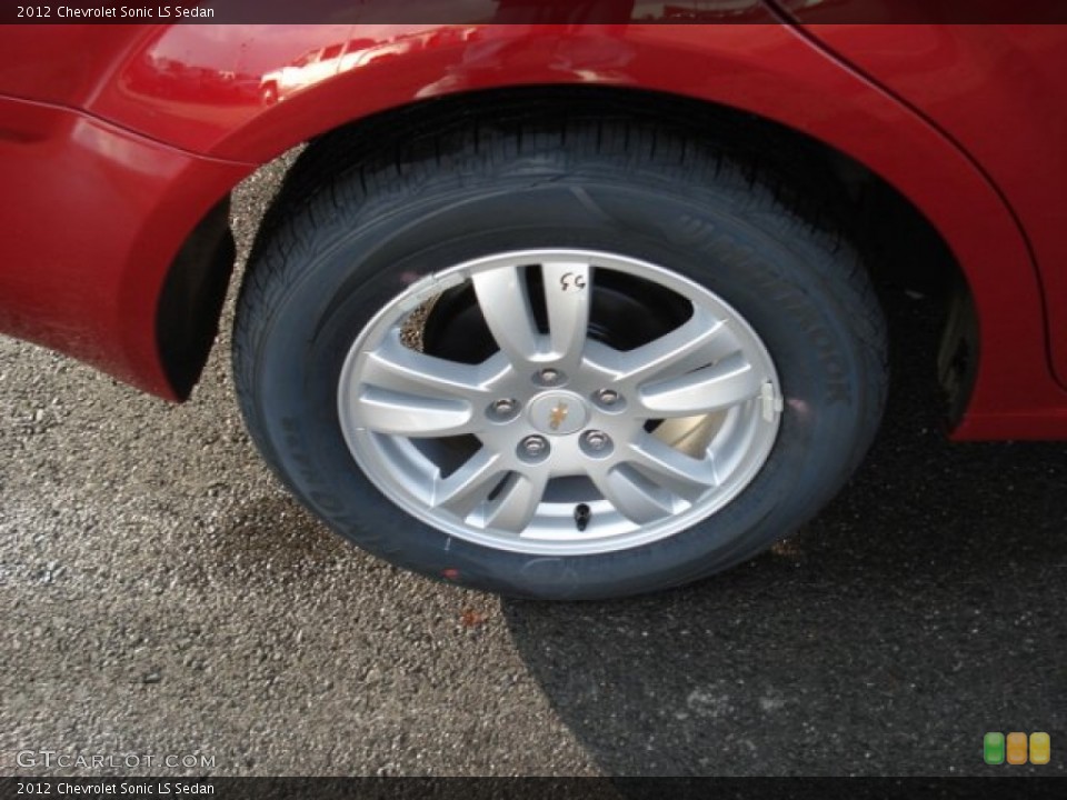 2012 Chevrolet Sonic LS Sedan Wheel and Tire Photo #56705540