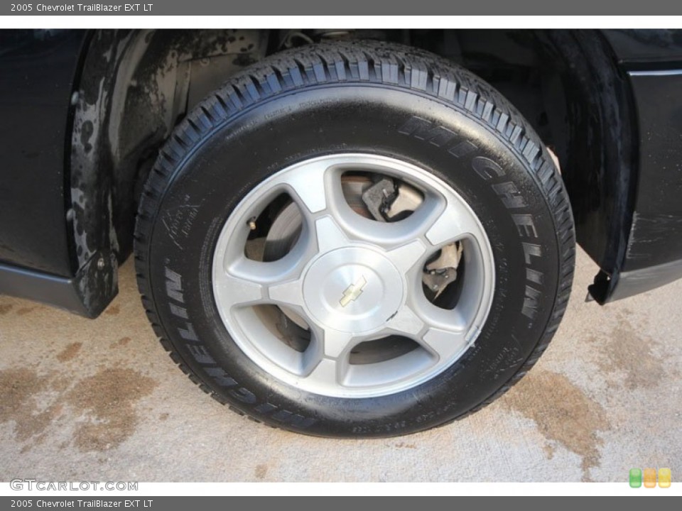 2005 Chevrolet TrailBlazer EXT LT Wheel and Tire Photo #56707456
