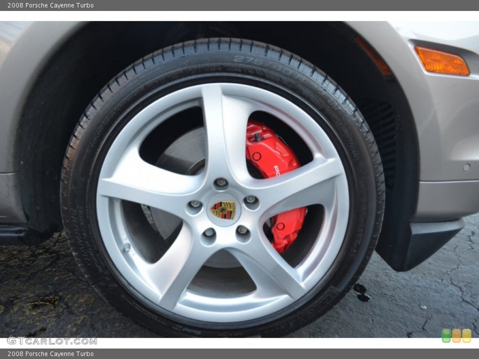 2008 Porsche Cayenne Turbo Wheel and Tire Photo #56707925