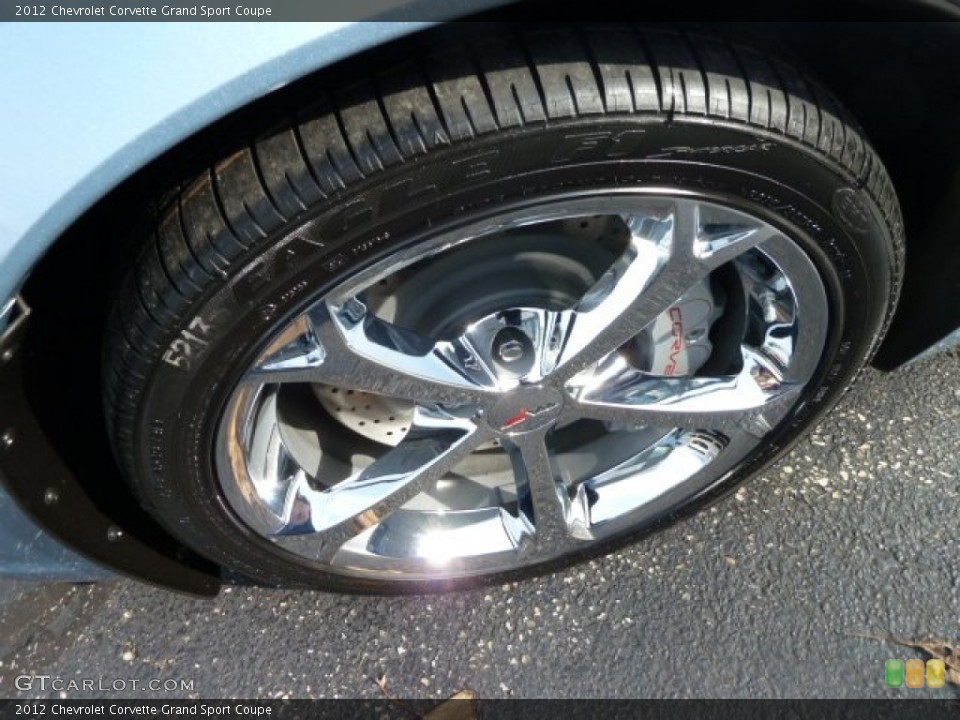 2012 Chevrolet Corvette Grand Sport Coupe Wheel and Tire Photo #56708543