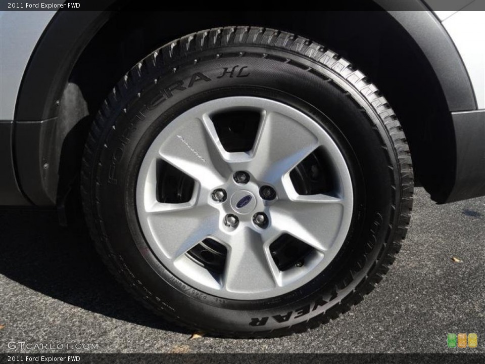 2011 Ford Explorer FWD Wheel and Tire Photo #56709851