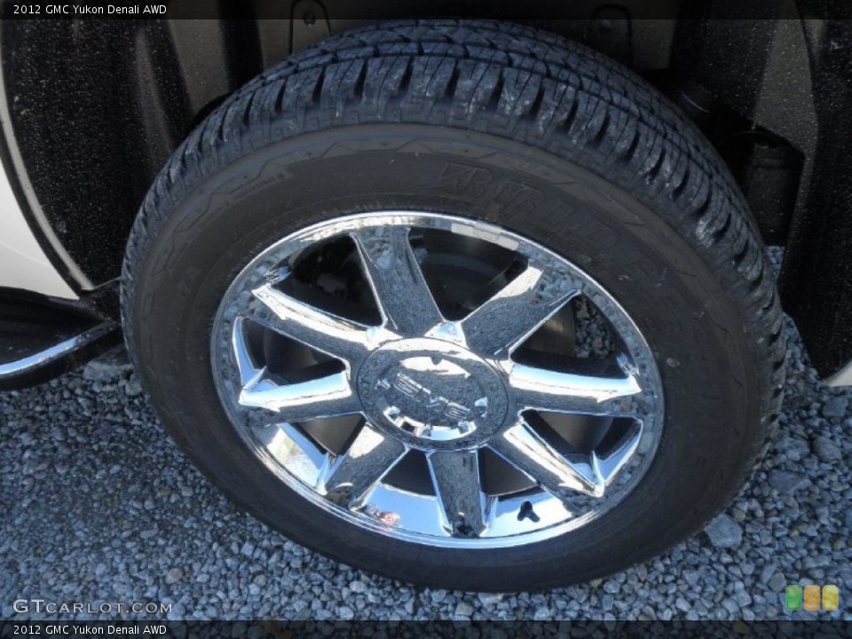 2012 GMC Yukon Denali AWD Wheel and Tire Photo #56711462