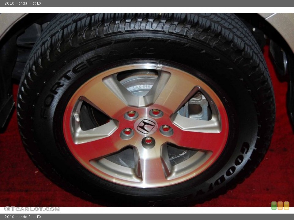 2010 Honda Pilot EX Wheel and Tire Photo #56711474