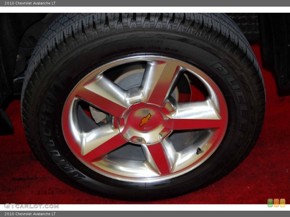 2010 Chevrolet Avalanche LT Wheel and Tire Photo #56711699