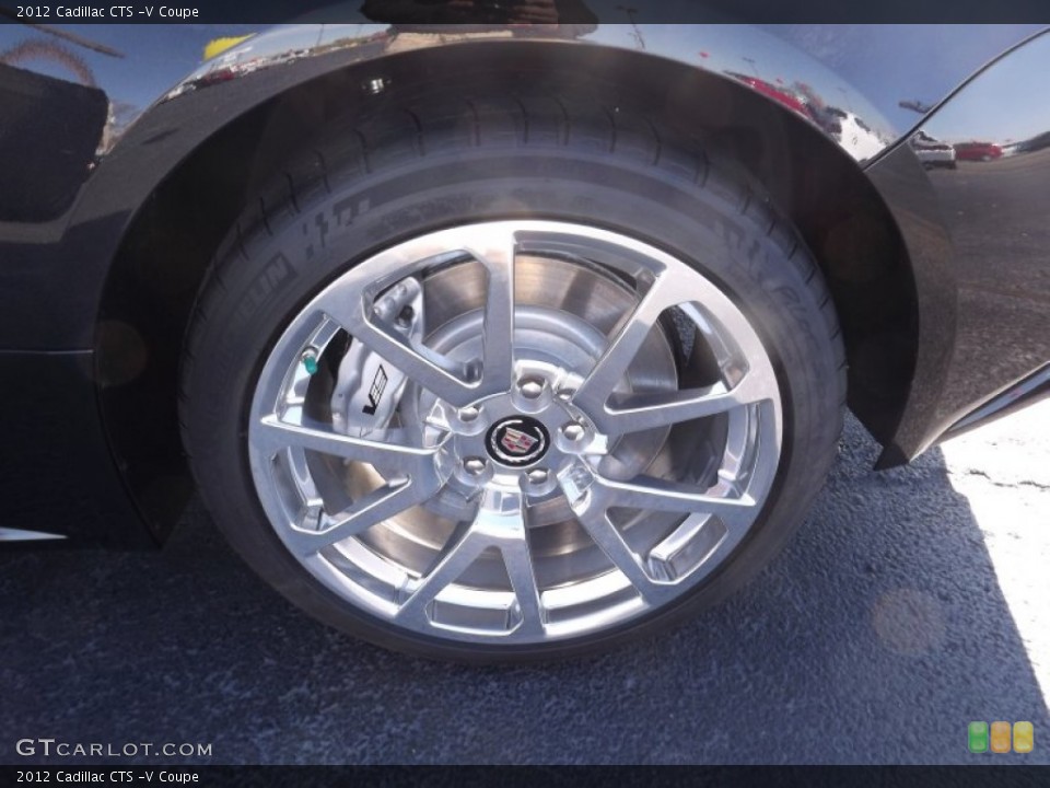 2012 Cadillac CTS -V Coupe Wheel and Tire Photo #56711774