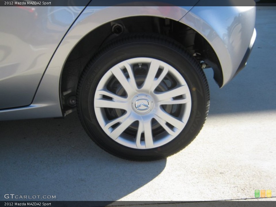 2012 Mazda MAZDA2 Sport Wheel and Tire Photo #56712326