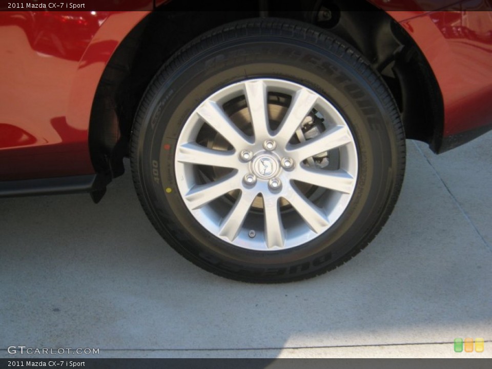 2011 Mazda CX-7 i Sport Wheel and Tire Photo #56712770