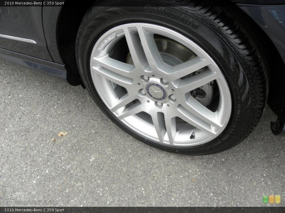 2010 Mercedes-Benz C 350 Sport Wheel and Tire Photo #56713206