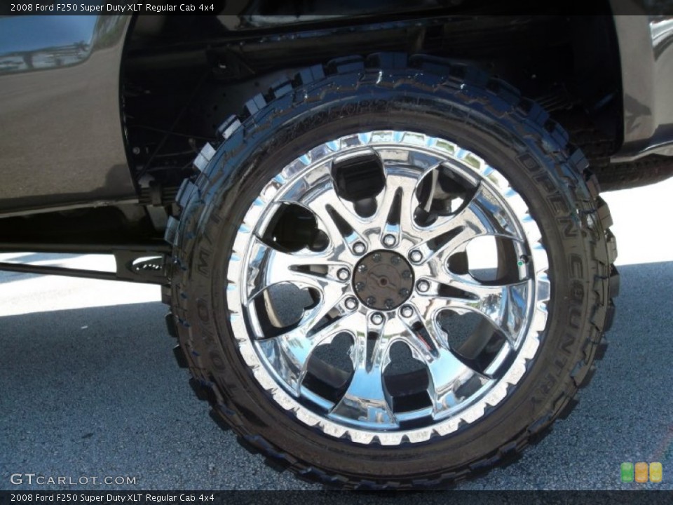 2008 Ford F250 Super Duty Custom Wheel and Tire Photo #56715759