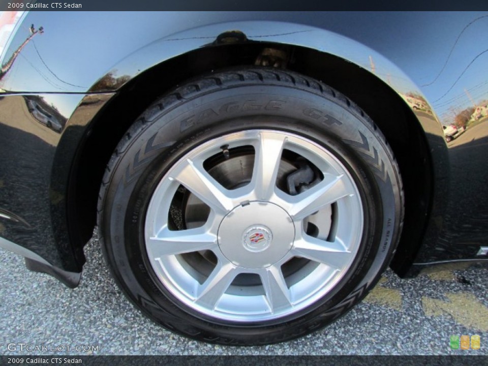 2009 Cadillac CTS Sedan Wheel and Tire Photo #56718437