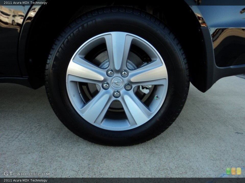 2011 Acura MDX Technology Wheel and Tire Photo #56722604
