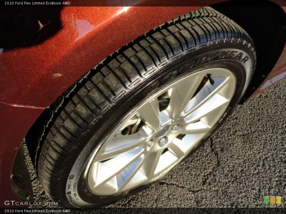 2010 Ford Flex Limited EcoBoost AWD Wheel and Tire Photo #56725820