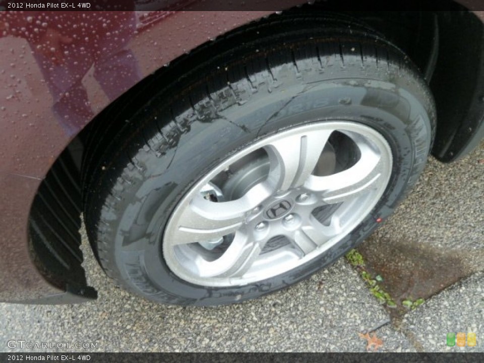 2012 Honda Pilot EX-L 4WD Wheel and Tire Photo #56726624