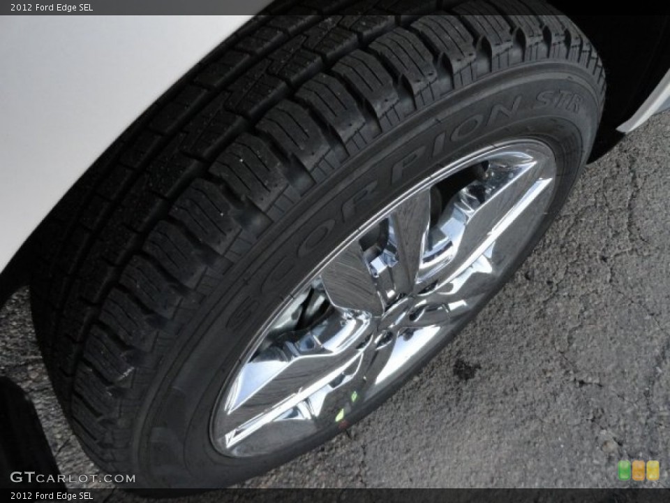 2012 Ford Edge SEL Wheel and Tire Photo #56726723