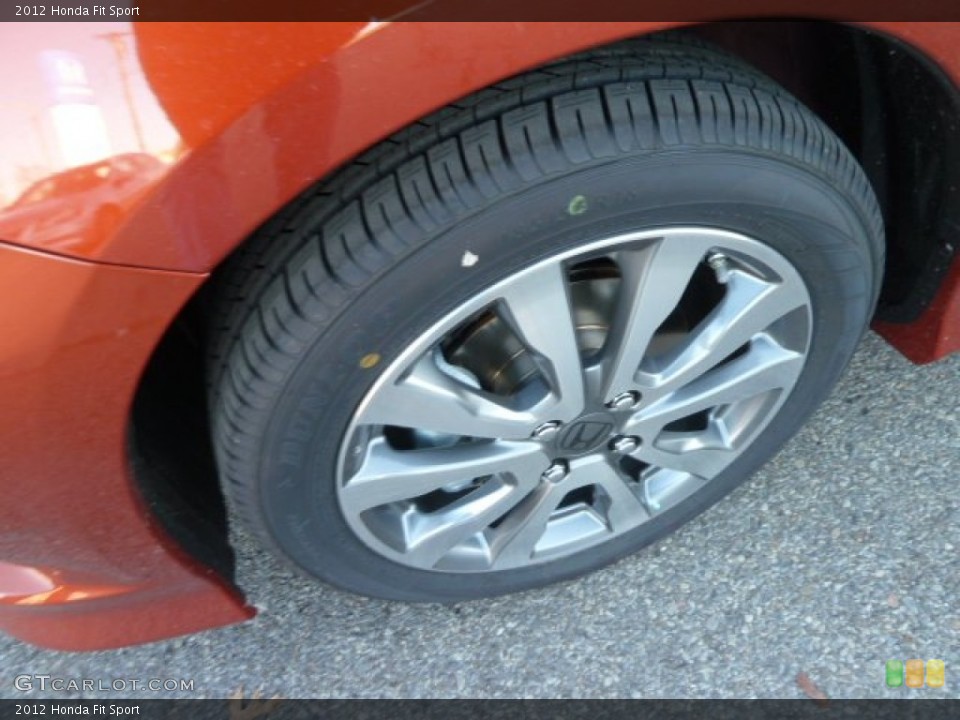 2012 Honda Fit Sport Wheel and Tire Photo #56727488