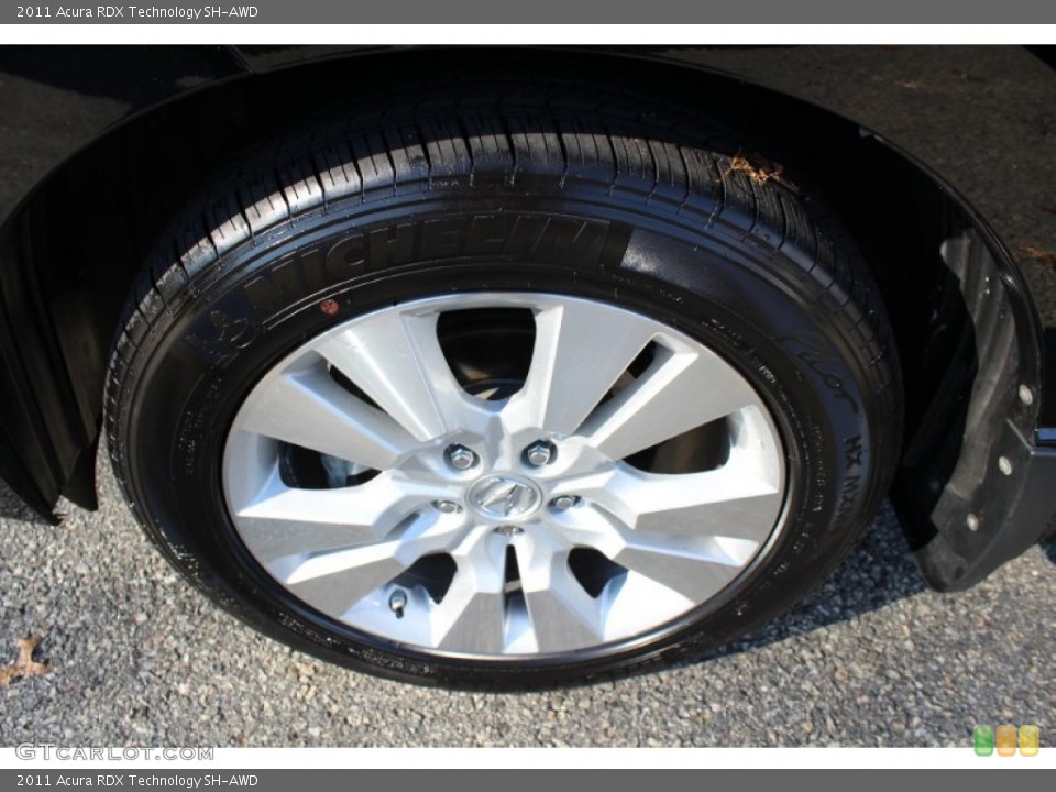 2011 Acura RDX Technology SH-AWD Wheel and Tire Photo #56729063
