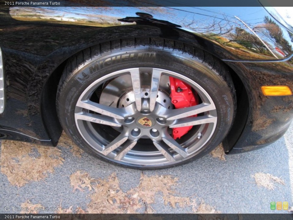 2011 Porsche Panamera Turbo Wheel and Tire Photo #56733235
