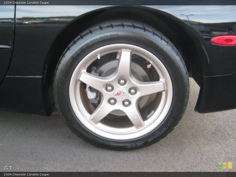 2004 Chevrolet Corvette Coupe Wheel and Tire Photo #56734931