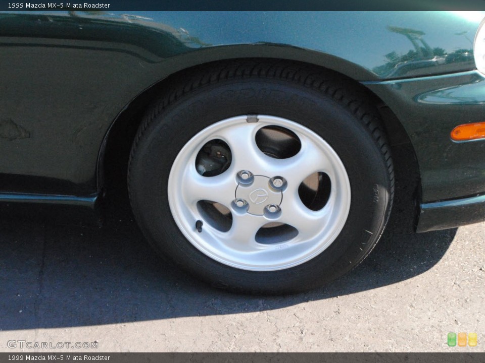 1999 Mazda MX-5 Miata Roadster Wheel and Tire Photo #56737126
