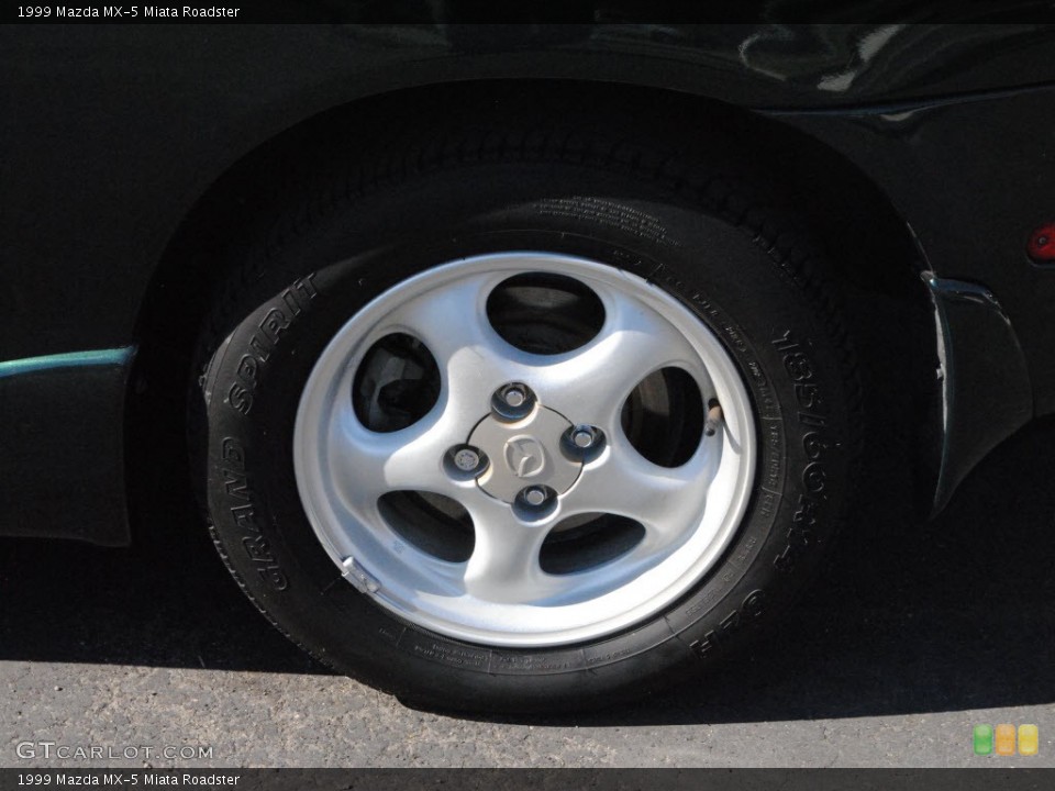 1999 Mazda MX-5 Miata Roadster Wheel and Tire Photo #56737211