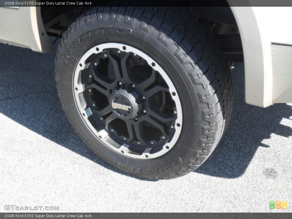 2008 Ford F250 Super Duty Custom Wheel and Tire Photo #56738006