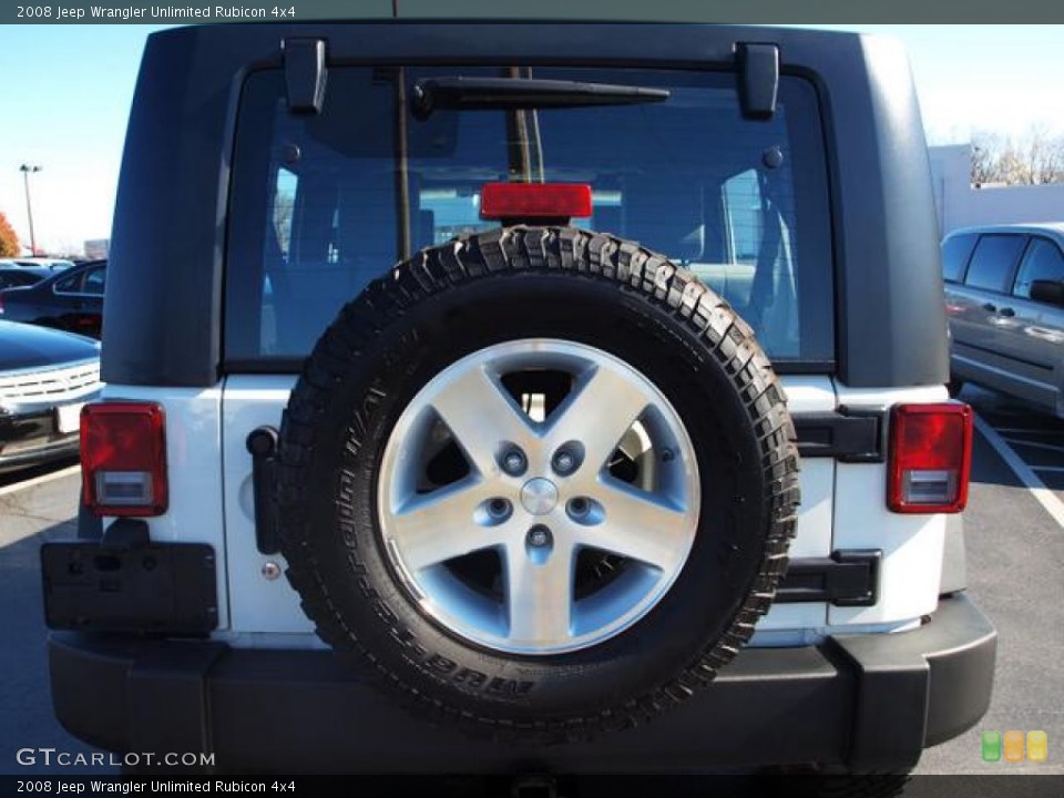 2008 Jeep Wrangler Unlimited Rubicon 4x4 Wheel and Tire Photo #56738315