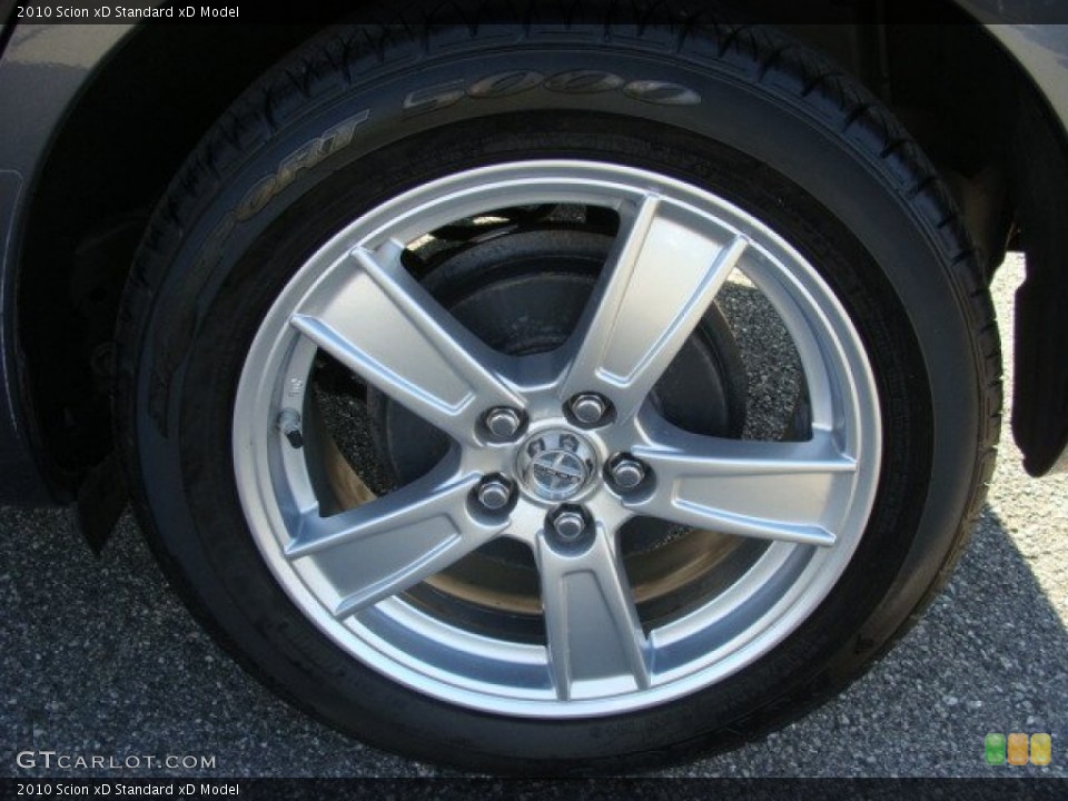 2010 Scion xD  Wheel and Tire Photo #56742168