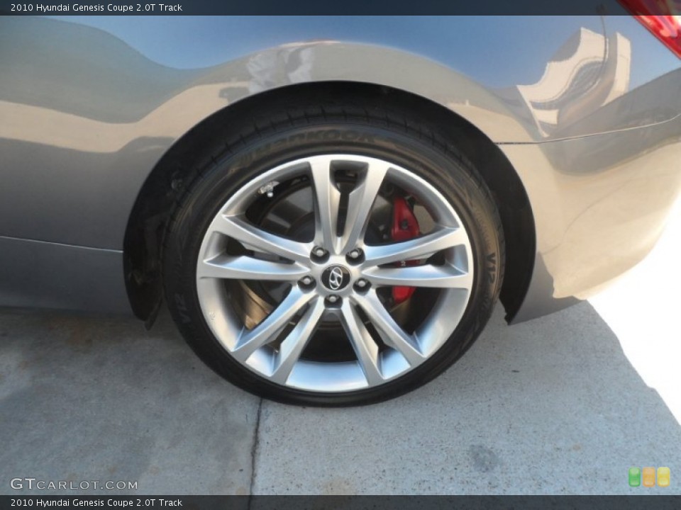 2010 Hyundai Genesis Coupe 2.0T Track Wheel and Tire Photo #56742738