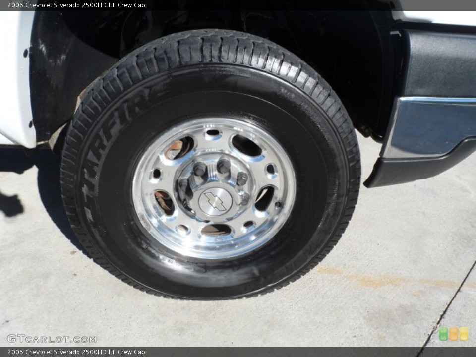 2006 Chevrolet Silverado 2500HD LT Crew Cab Wheel and Tire Photo #56743104
