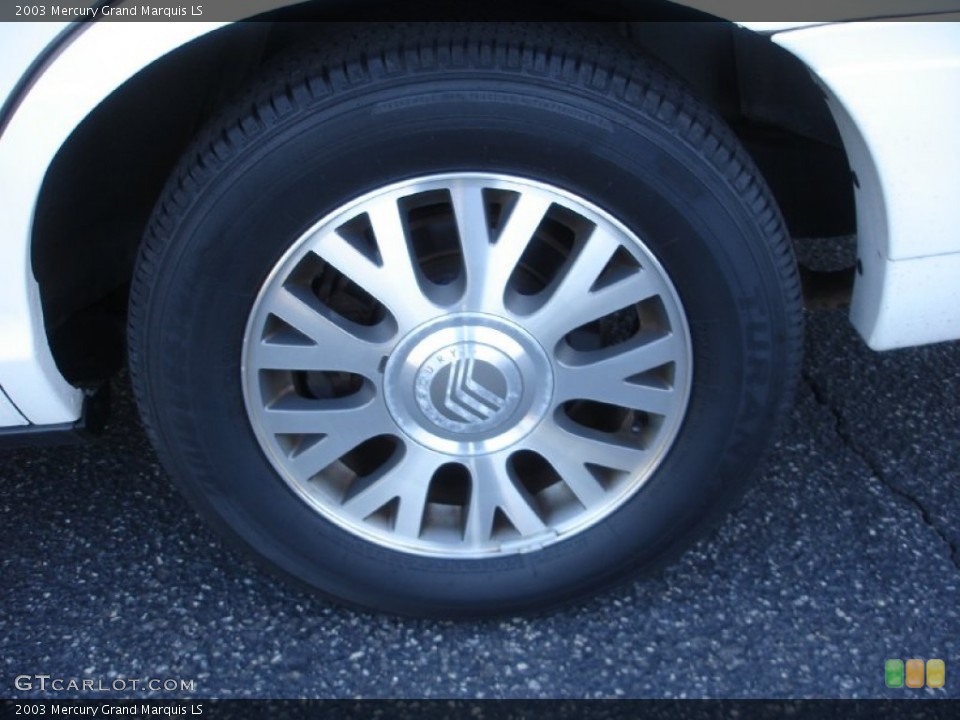 2003 Mercury Grand Marquis LS Wheel and Tire Photo #56743538