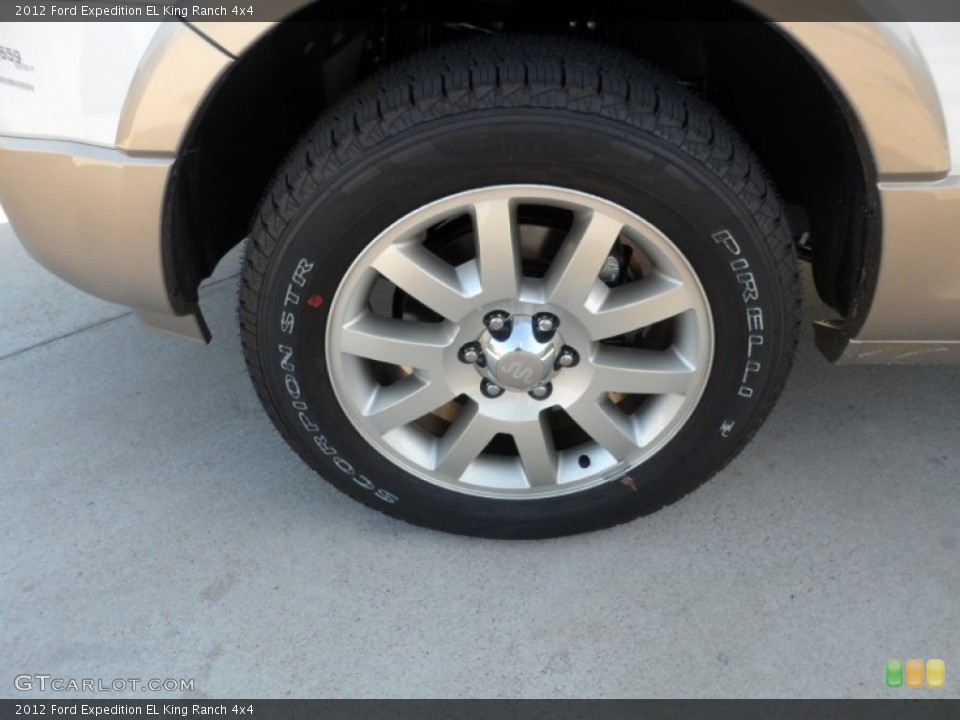 2012 Ford Expedition EL King Ranch 4x4 Wheel and Tire Photo #56745690