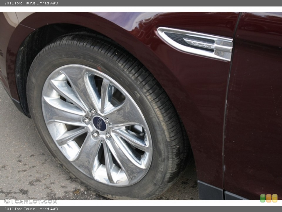 2011 Ford Taurus Limited AWD Wheel and Tire Photo #56747637