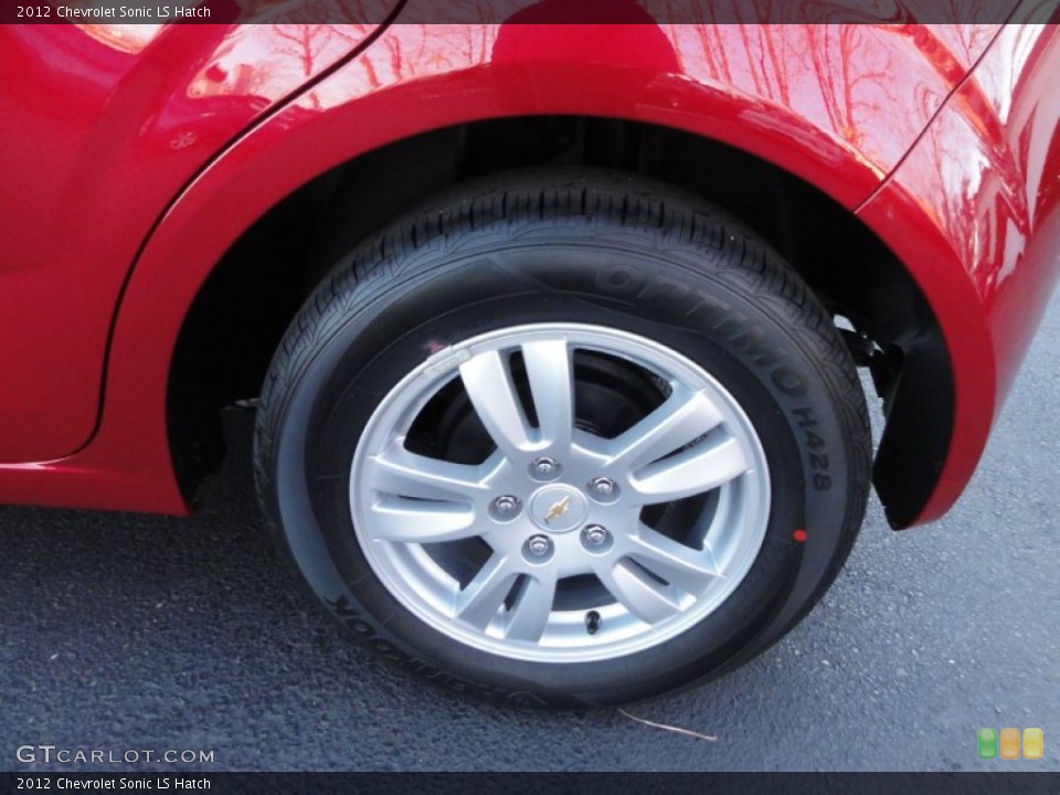 2012 Chevrolet Sonic LS Hatch Wheel and Tire Photo #56748303