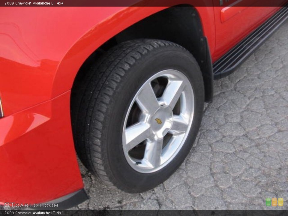 2009 Chevrolet Avalanche LT 4x4 Wheel and Tire Photo #56753316