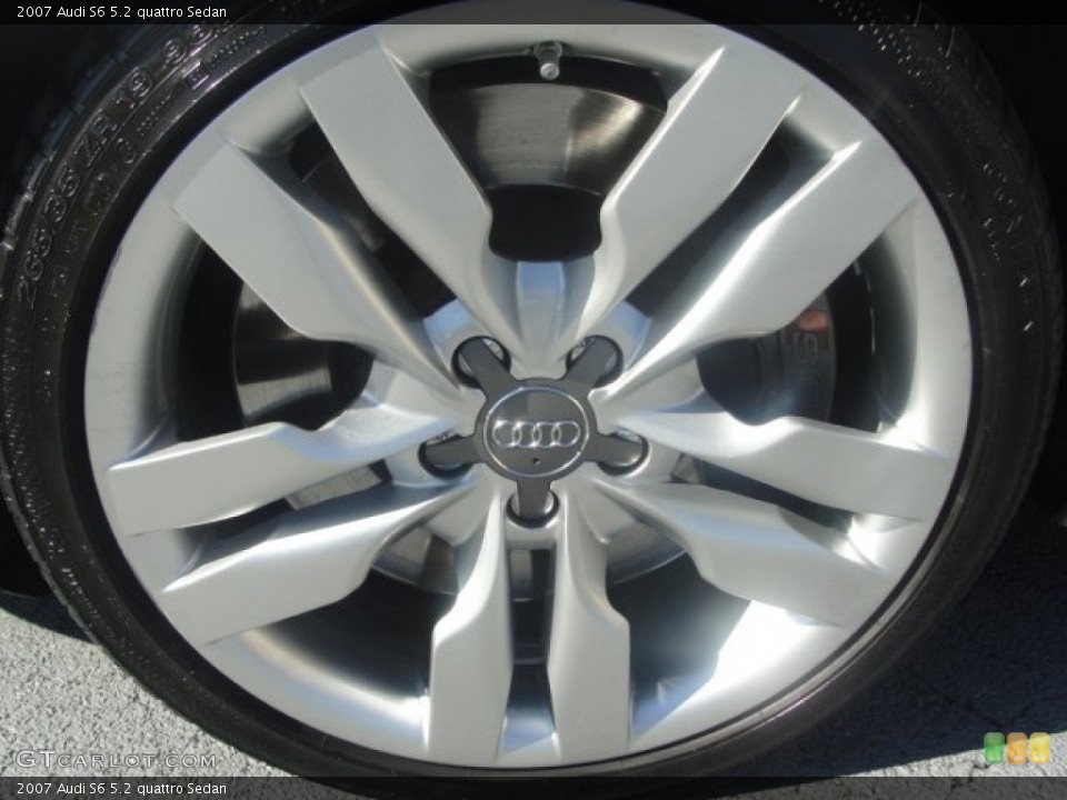 2007 Audi S6 5.2 quattro Sedan Wheel and Tire Photo #56754708