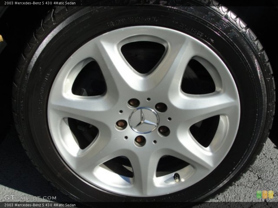 2003 Mercedes-Benz S Wheels and Tires