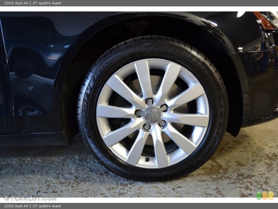 2009 Audi A4 2.0T quattro Avant Wheel and Tire Photo #56756157