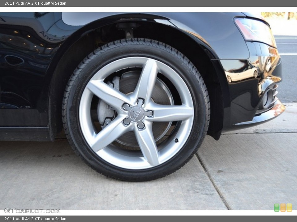 2011 Audi A4 2.0T quattro Sedan Wheel and Tire Photo #56756250