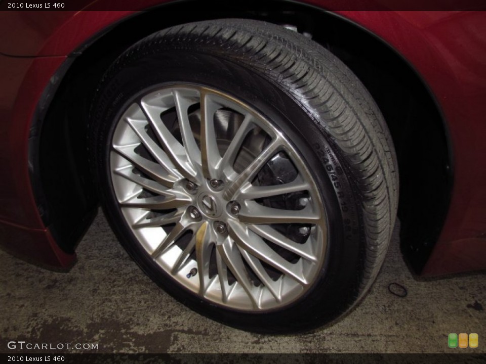 2010 Lexus LS 460 Wheel and Tire Photo #56757807