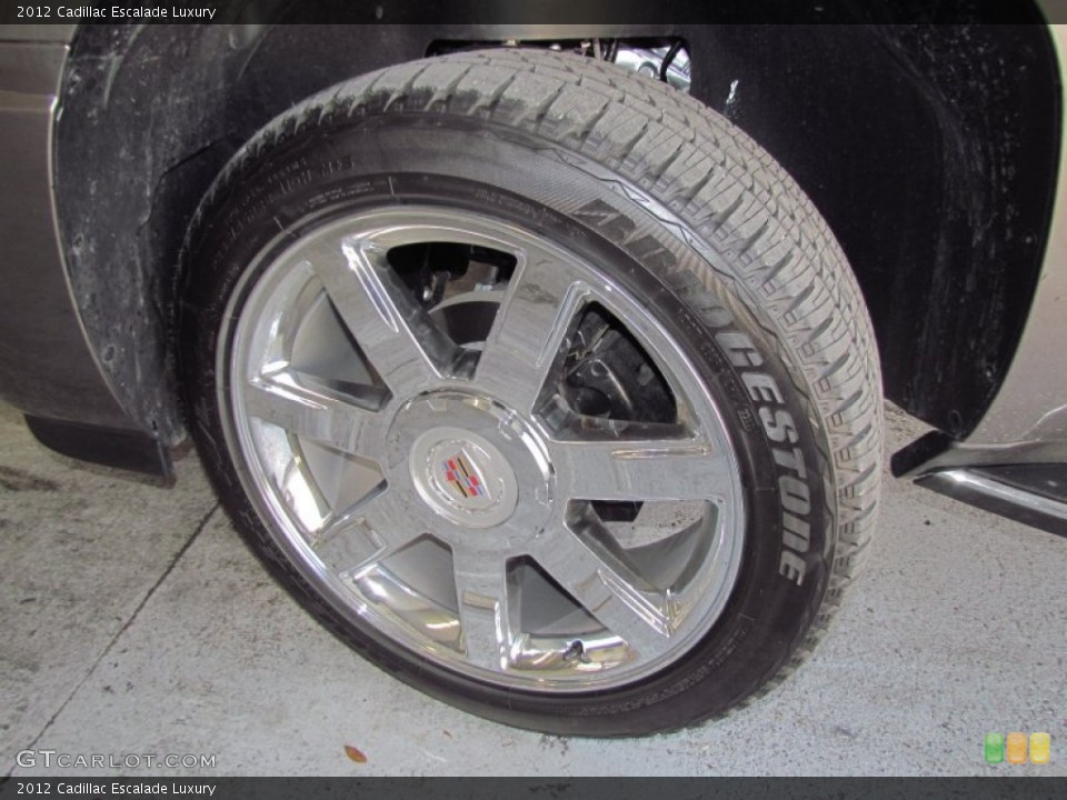 2012 Cadillac Escalade Luxury Wheel and Tire Photo #56757933