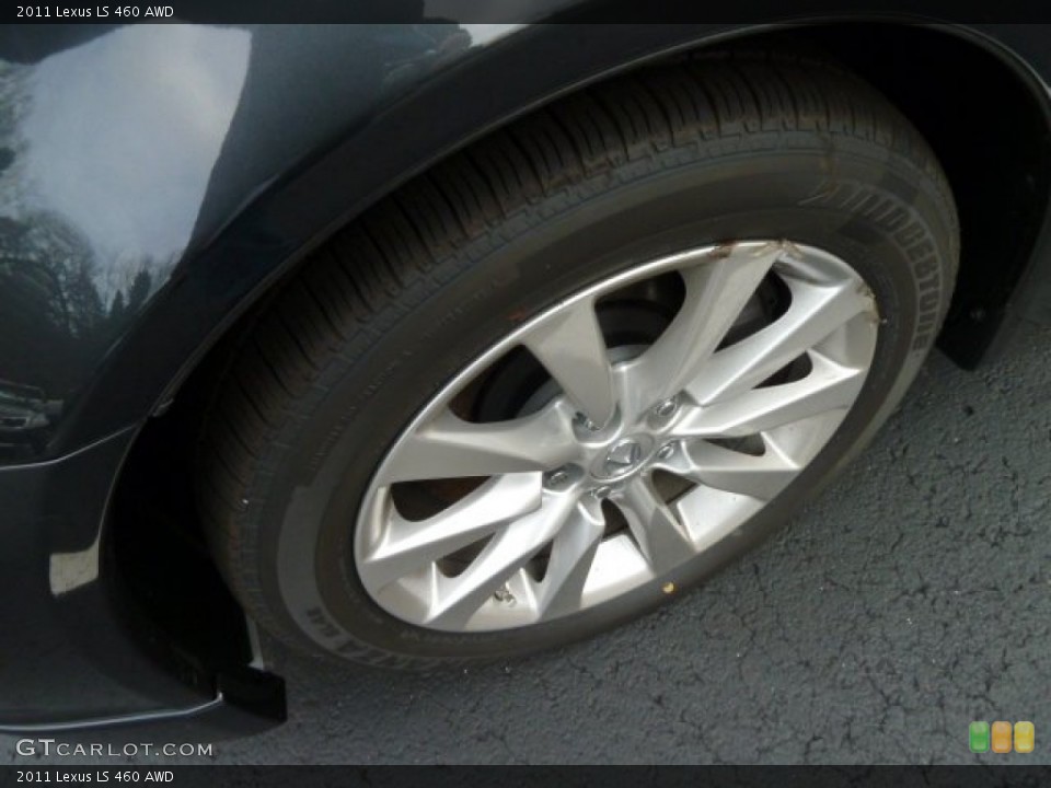 2011 Lexus LS 460 AWD Wheel and Tire Photo #56759205