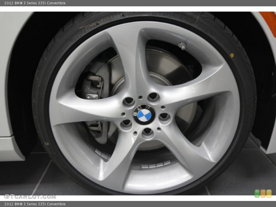 2012 BMW 3 Series 335i Convertible Wheel and Tire Photo #56760300