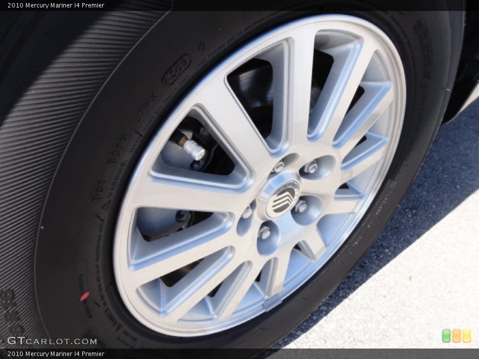 2010 Mercury Mariner I4 Premier Wheel and Tire Photo #56762869